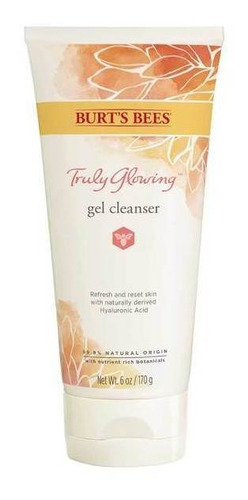 Imagen 1 de 5 de Limpiador En Gel Burt's Bees Truly Glowing 170 Gr