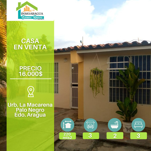 Casa En Venta/ Palo Negro, La Macarena/ Yp1390 