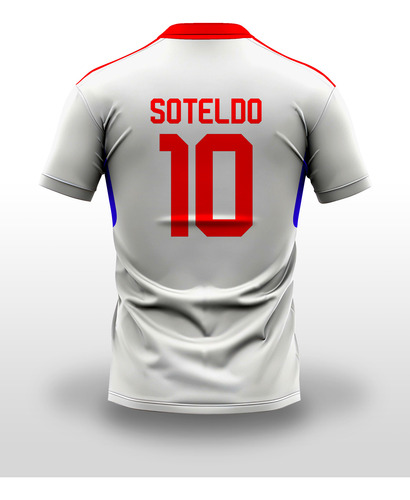 Camiseta Selección Venezuela Blanca Visitante - La Vinotinto