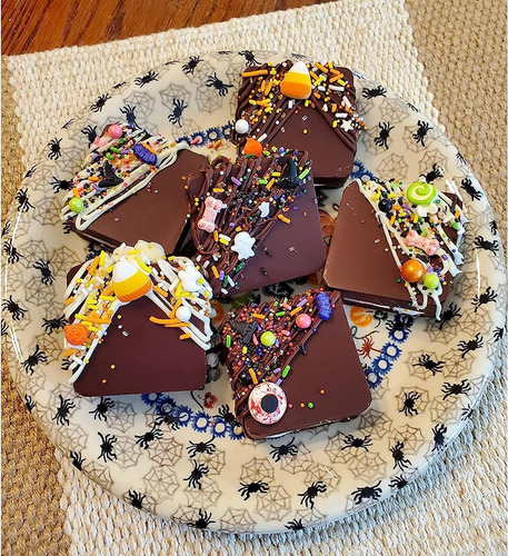 Moldes Cuadrados De Silicona Para Chocolate, 4 Piezas De 4 C