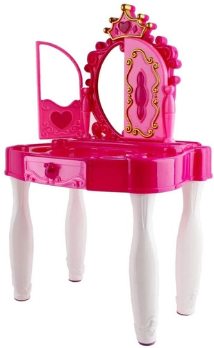 Tocador Ser De Maquillaje Para Niña Con Luz, Sonidos Y Mp3