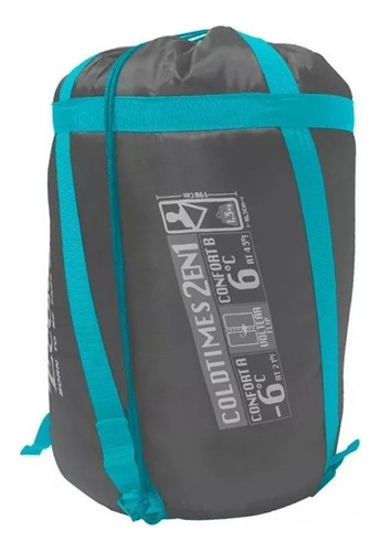 Sleeping Bag Bolsa De Dormir 2 En 1 Ecology -6ºc / 6ºc