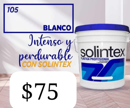 Cuñetes Pintura Blanca Solintex 