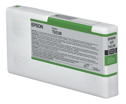 Epson Tinta T653b00 Verde Para Pro 4900 De 200ml