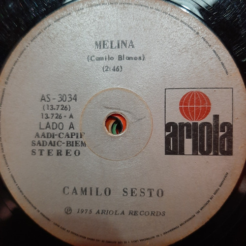 Simple Camilo Sesto Ariola 13726 C22
