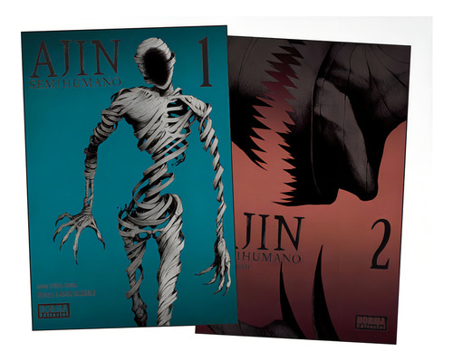 Pack Iniciaion Ajin 1 Y 2 - Miura, Tsuna