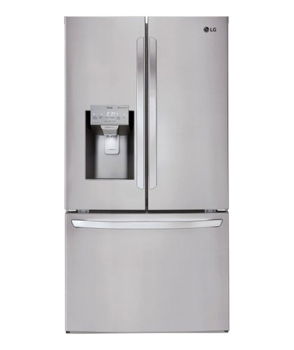 LG 26.2 Cu. Printproof Stainless Steel Freezer  Refrigerator
