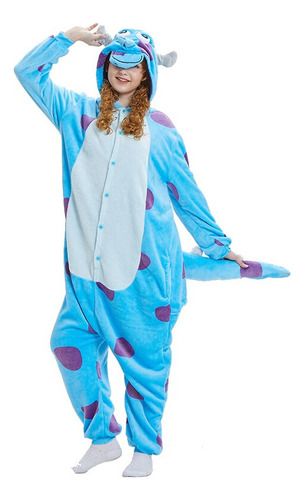 Traje De Pijama Cosplay Sullivan For Mujer De Sulley Animal