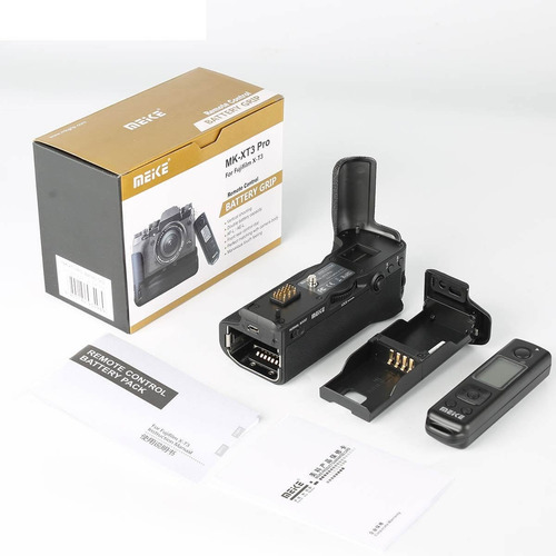 Baterry Grip Meike Mk-xt3 Pro Para Fujifilm X-t3 Mirrorless