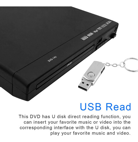 Reproductor Dvd Videomax Hd Multimedia Sd/mmc/usb/cd/aux/fm