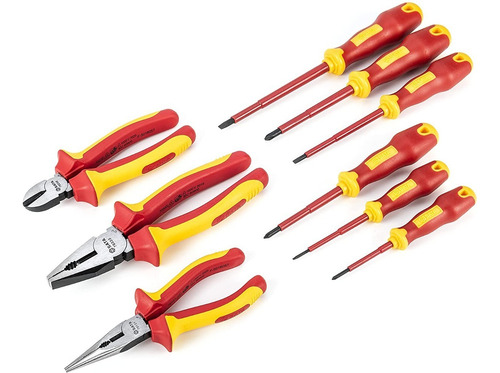 Juego Iso de tornillos/alicates Philips E 3. Vade SATA ST09262u de 9 piezas