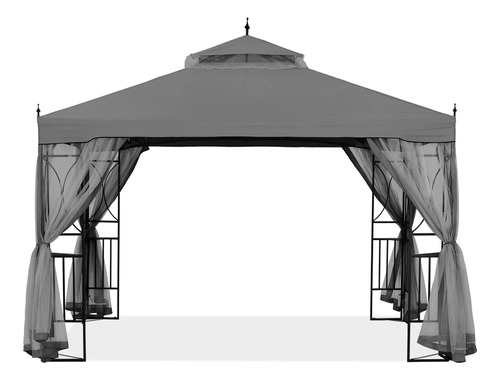 Abccanopy - Gazebo De 10 X 10 Pies Para Patios, Glorieta De 