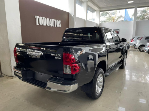 Toyota Hilux Srv 4x4 Automatica 0km Negra Todoautos