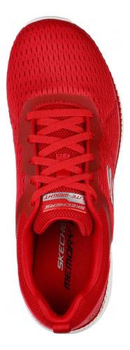 Zapatilla Mujer Bountiful Quick Path Rojo Skechers