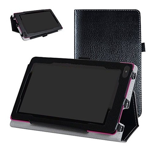 Mama Mouth Pu Leather Folio 2-folding Stand Cover Con Stylus