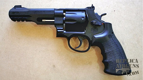 Pistola Revolver Smtith And Wesson A Gas - Envio Gratis