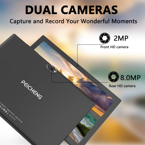Tablet Peicheng Android 13 De 10.1 Pulgadas, 10 Gb De Ram Y