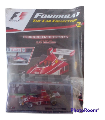 Colección Auto Formula 1 N 18 Ferrari 312 B3 (1975) Ragazzon