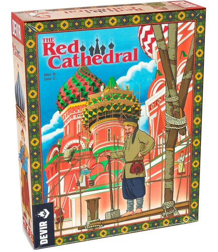 The Red Cathedral Jogo De Tabuleiro Devir Português Original