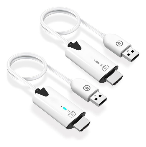 Adaptador Hdmi Inalámbrico 30m Transmisor Y Receptor D.m