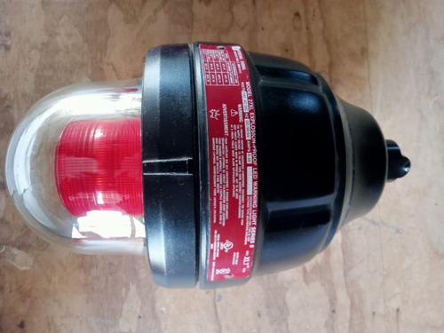Luz Led Estroboscopica A Prueba De Explosion Mod 27xl-024r (Usado)