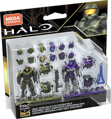 Paquete De Personalización Mattel Mega Construx Probuilders