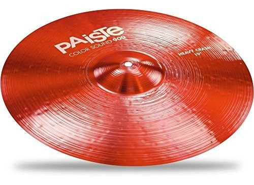 Platillo Paiste Colorsound 900 Heavy Crash Rojo 19 PuLG.