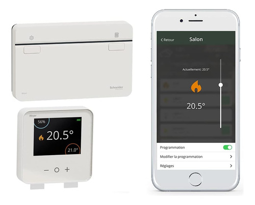 Wiser Kit Termostato 1 Canal [clase De Eficiencia Energética