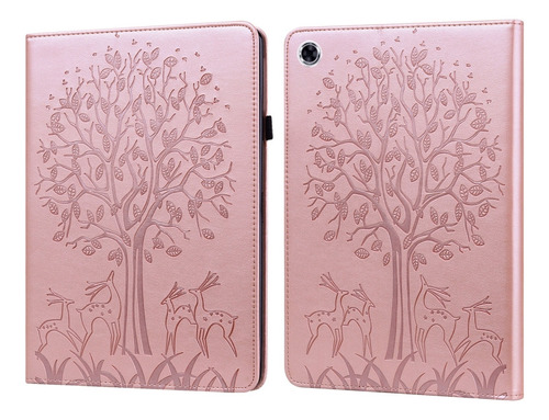 Funda De Tablet Tree & Deer Para Samsung Galaxy Tab A8 Qsw