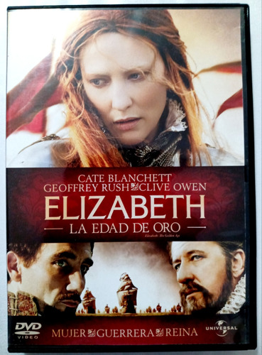 Elizabeth La Eda De Oro Dvd Original 