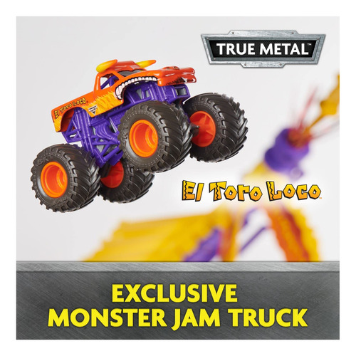 Pista De Carritos Monster Jam Toro Loco P Niño Original 50cm
