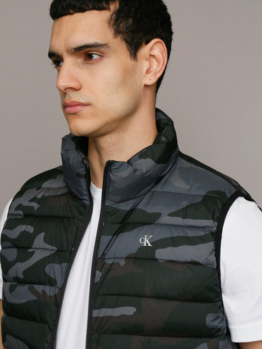 Chaqueta Vest Acolchada Multicolor Calvin Klein