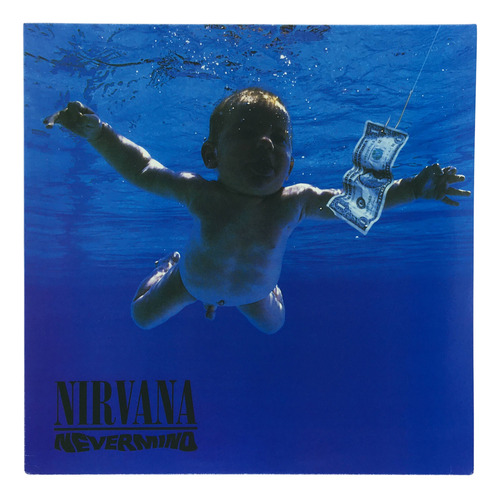Lp Rosa Vinil Nirvana Nevermind 2012 Eu Original