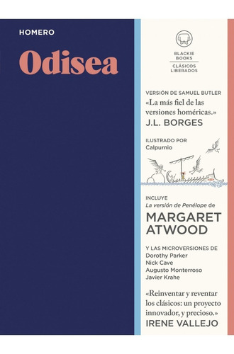 Libro La Odisea - Homero - Clasicos Liberados Blackie Books, de Homero. Editorial Titania, tapa blanda en español, 2021