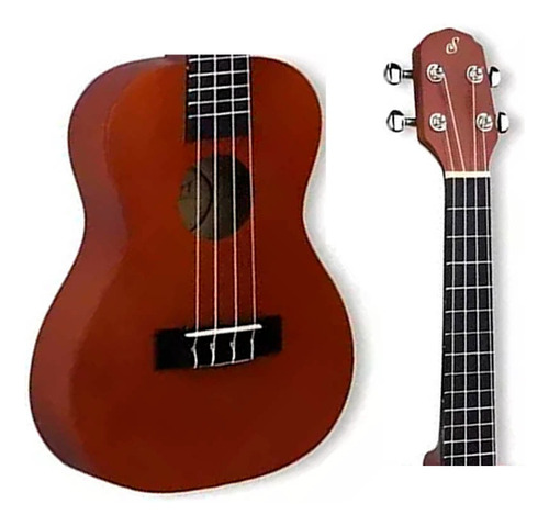 Ukulele Soprano Start Acústico Com Bag E Kit