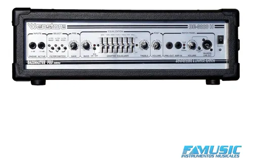 Amplificador Bajo Wenstone Cabezal Be3000h Caja 4x10 Liq# Pr