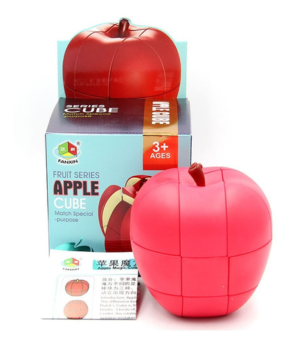 Cubo Rubik Fanxin Apple Manzana 3x3 Mod + Regalo