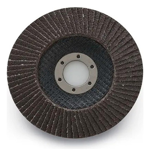 Disco Flap Madera/metal 4-1/2 115mm Grano 60 Bremen X10unid Color Gris