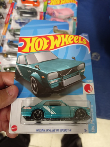 Hot Wheels 2022 Nissan Skyline Ht 2000gt-x Verde Caja L