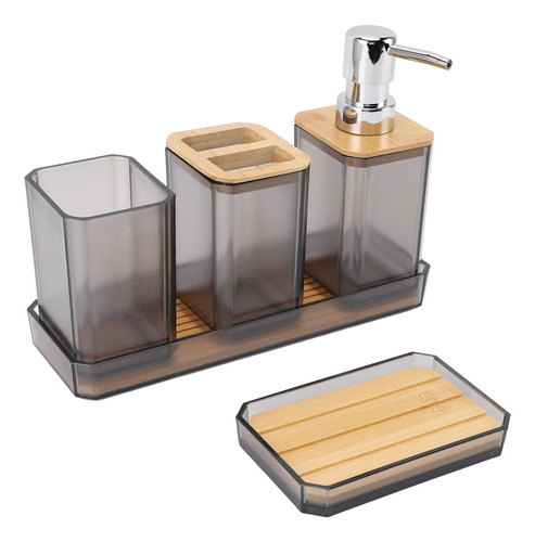 Set De Accesorios De Baño Bath Ensemble Set Con Soporte Para