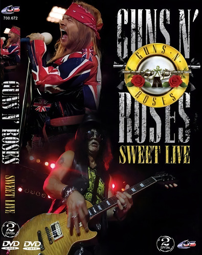 Dvd - Guns N' Roses Sweet Live Duplo