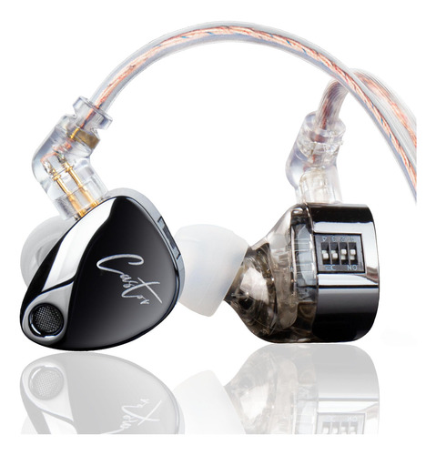 Auriculares Intraurales Kz Castor Hifi Dual-dynamic