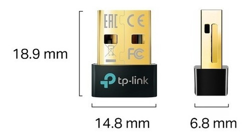 Adaptador Bluetooth Tplink Ub500 5.0 Usb Nano Pc Notebook