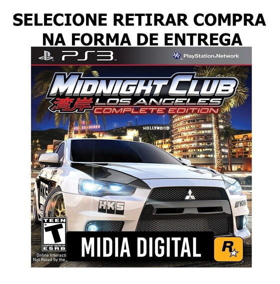 Midnight Club 3 Dub Edition Remix Ps3 | MercadoLivre ?