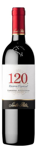 Vino Tinto Santa Rita 120 Cabernet Rva. Esp. 187.5 Ml