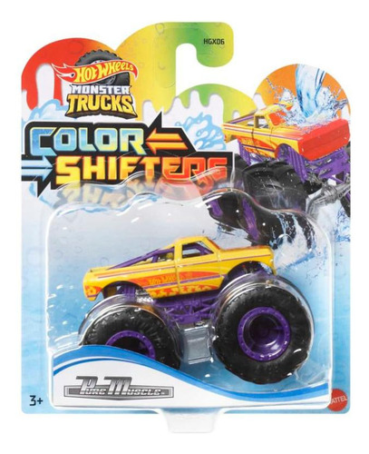 Vehículo Hot Wheels Mt Color Shifters Pure Muscle