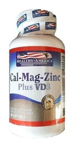 Calcio Magnesio Zinc Con Vitaminad - Unidad a $1091