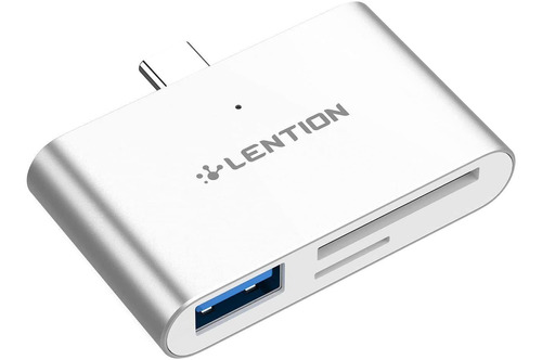 Lector De Tarjetas Usb C A Sd / Micro Sd / Adaptador Usb