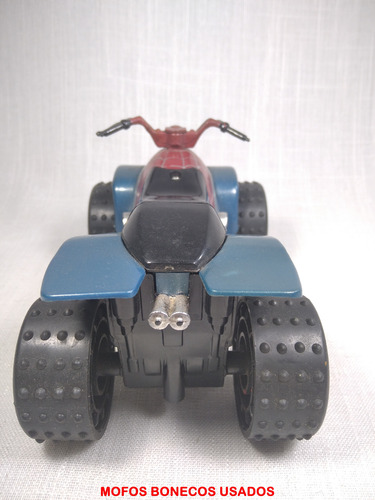 Moto Quadriciclo Homem Aranha Toy Biz 2002 - 16cm Ação (Usado)