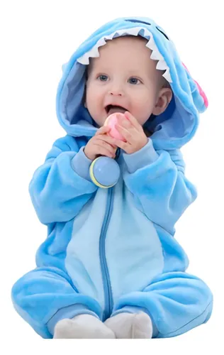 Disney Mameluco Stitch Polar Azul 84101